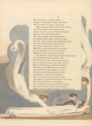 Youngs Night Thoughts, Pagina 40, Engelen zouden het moeten schilderen, engelen altijd daar